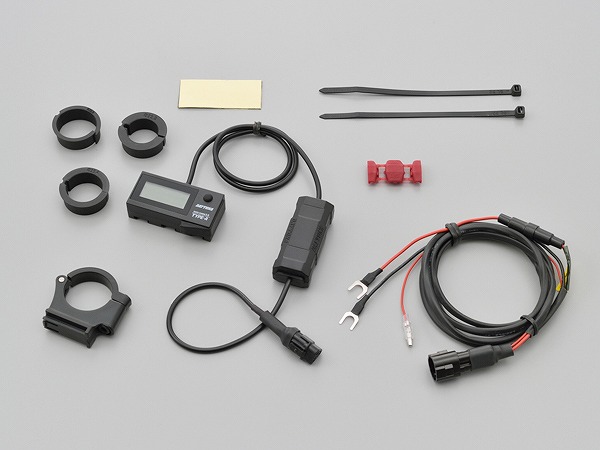 他サイト： 【送料無料】【DAYTONA(デイトナ)】 【4909449555750】デジタル電圧計&USB電源 Type-A 「e +CHの商品画像