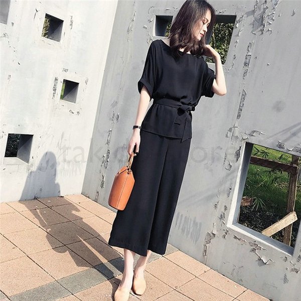 セットアップ レディース ワイドパンツ ガウチョパンツ ブラウス 無地 カジュアル お洒落 着痩せ 上品 大人 通勤 二次会 夏 30代40代の通販はau Pay マーケット Silver Color 商品ロットナンバー