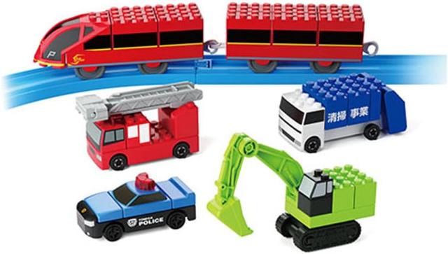 他サイト： トミカ・プラレールブロック エントリーセット | おもちゃ 玩具 男の子 3歳 おすすめの商品画像