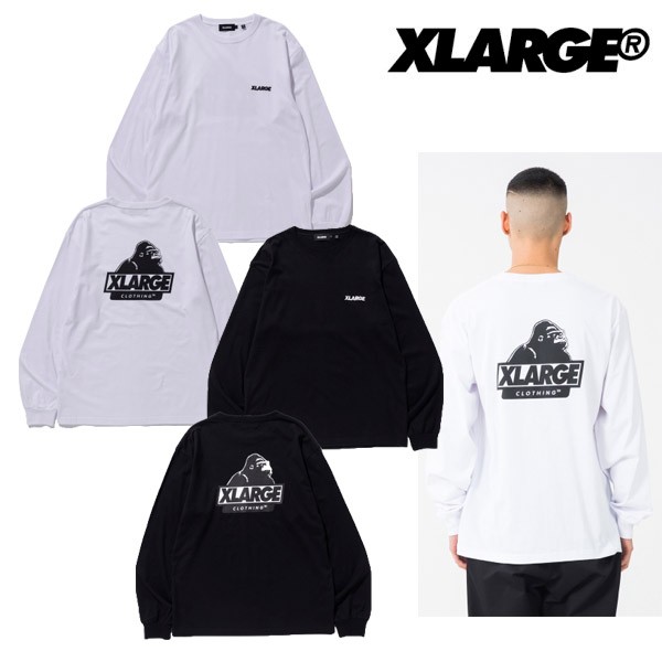 ネコポス対応 送料無料 エクストララージ Xlarge Tシャツ 長袖 メンズ L S Tee Embroidery Standard Logo ホワイト ブラック M L Xl 1012の通販はau Pay マーケット Spoon