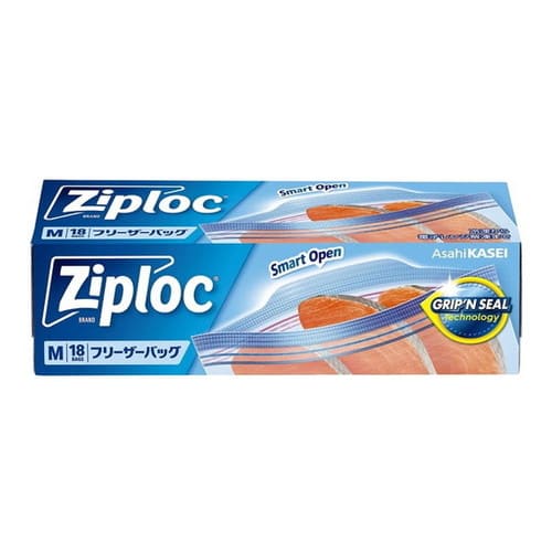 他サイト： 【旭化成ホームプロダクツ ジップロック フリーザーバッグ M 18枚入】の商品画像