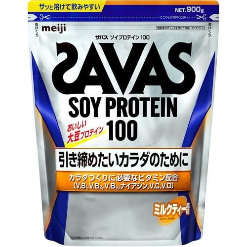 他サイト： 【ザバス ソイプロテイン100 ミルクテイ―風味 45食分 900g】の商品画像