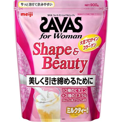 他サイト： 【ザバス フォーウーマン シェイプ&ビューティ ミルクティー風味 900g】の商品画像