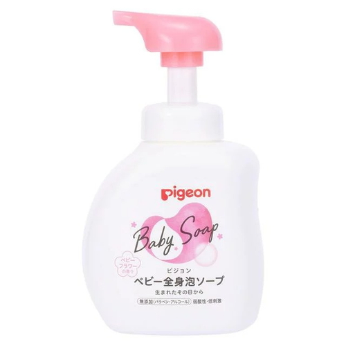 他サイト： 【ピジョン pigeon ベビー全身泡ソープ ベビーフラワーの香り 500mL】の商品画像
