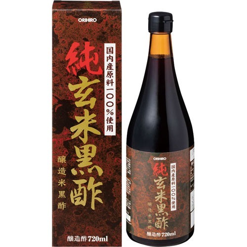 他サイト： 【純玄米黒酢 720mL】※受け取り日指定不可の商品画像