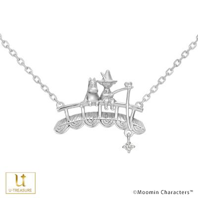 ムーミン スナフキン グッズ ネックレス ムーミン スナフキン 小川にかかる橋 ネックレス シルバー アクセサリー の通販はau Pay マーケット Giv ギヴ Wowma 店