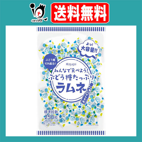 他サイト： みんなで食べよう!ぶどう糖たっぷりラムネ 550g【春日井製菓】ぶどう糖たっぷりのみんなで楽しめるラムネ 大容量 飴 あめ ソフの商品画像