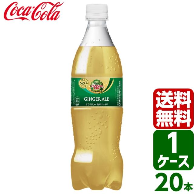 他サイト： 【最大600円クーポン】カナダドライ ジンジャーエール 700ml PET 1ケース×20本入 送料無料の商品画像