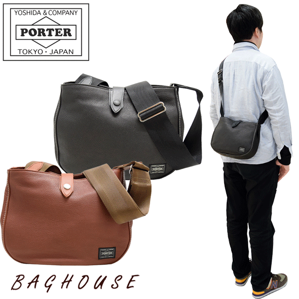 PORTER CISCO SHOULDER BAG 牛革 ショルダーバッグ