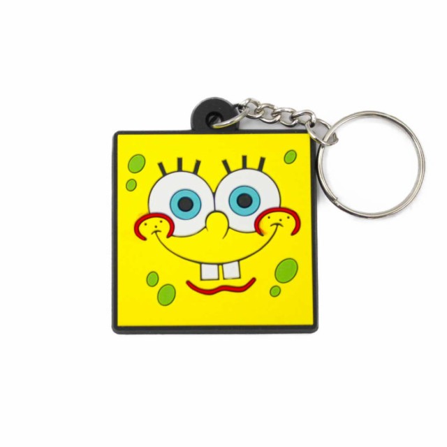 ラバーキーホルダー Spongebob スポンジボブ キャラクター Keyholder 自転車 鍵 目印の通販はau Pay マーケット 服飾雑貨と小物のお店 Peace Made Au Pay マーケット店