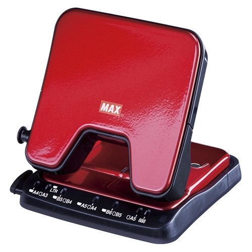 他サイト： マックス【AC】軽あけパンチ SCOOVA レッド A-4902870785888★【DP-35T/R】の商品画像