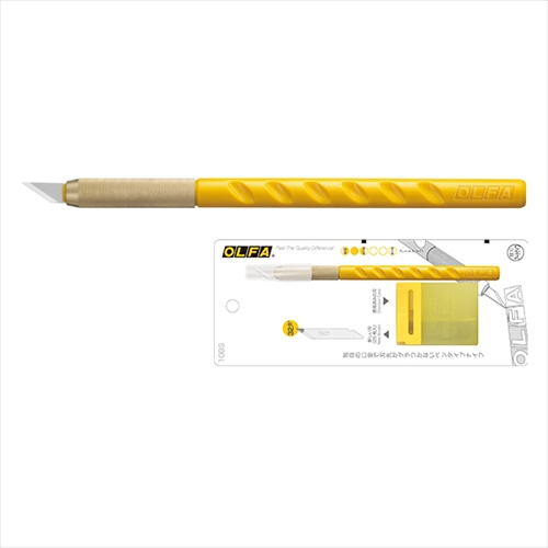 他サイト： オルファ【AC】アートナイフ(文具専用) 10BS A-4901165200211【10BS】の商品画像