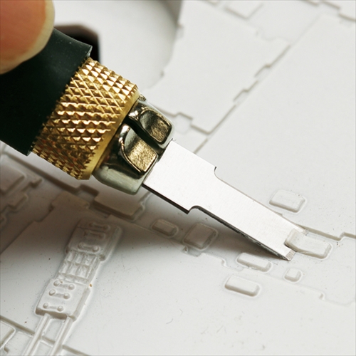 他サイト： オルファ【AC】アートナイフプロ替刃 細平刃 A-4901165301444【XB157N】の商品画像