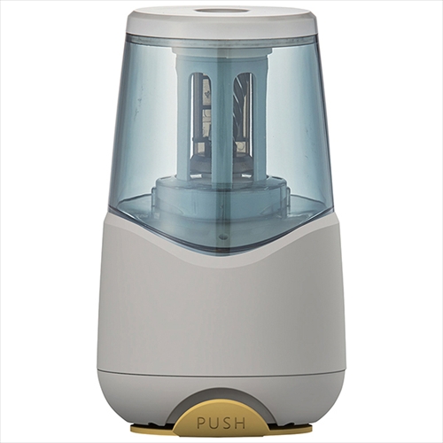 他サイト： クツワ【AC】充電式鉛筆けずり(ミルキーグレー) A-4901478176630【RS038GY】の商品画像