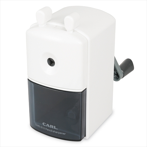 他サイト： カール事務器【AC】鉛筆削り ホワイト A-4971760002619【CMS-310-W】の商品画像