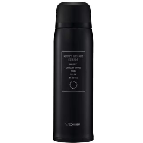 他サイト： 象印【コップ付きタイプ】ステンレスボトル 1.03L ブラック SJ-JS10-BA【保温・保冷】の商品画像