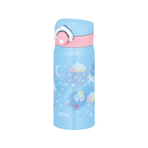他サイト： サーモス【ワンタッチオープン】真空断熱ケータイマグ スカイブルー 0.35L 口径4.0cm JNR-353G-SKY【保温保冷の商品画像