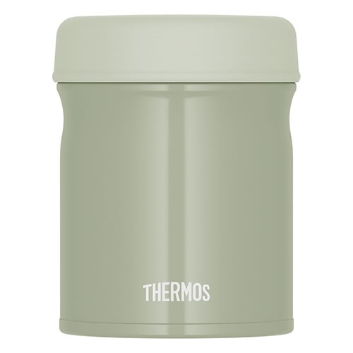 他サイト： サーモス【ステンレス製魔法びん構造】真空断熱スープジャー 0.3L カーキ色 JEB-300-KKI【食洗機対応】の商品画像