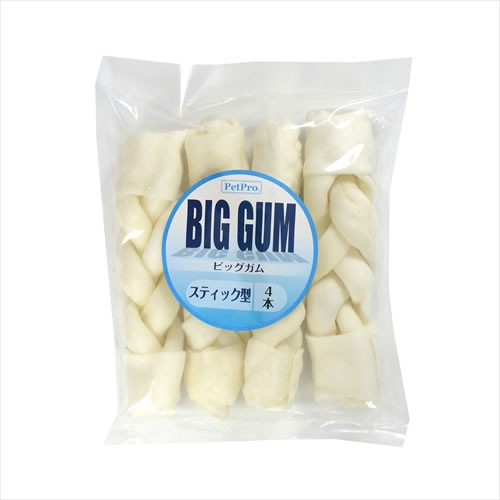 他サイト： 【ペット用品】ペットプロ BIGガムスティック型4本 P-4959058080785の商品画像