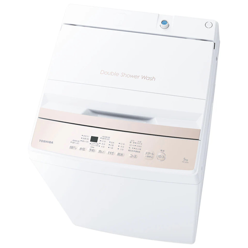 他サイト： 東芝【TOSHIBA】5.0kg 全自動洗濯機 ピュアホワイト Wシャワー洗浄 部屋干しモード AW-5GA4-W【カセット式糸の商品画像