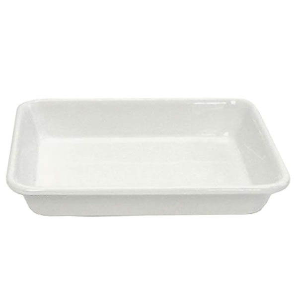 他サイト： 野田琺瑯【キッチン】バット(全白) 15取 VA-15W【ホーローバット】の商品画像