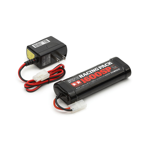 他サイト： タミヤ【ラジコン用パーツ・アクセサリー】バッテリーと充電器シリーズ No.96 タミヤ7.2Vレーシングパック1600SPと充電の商品画像
