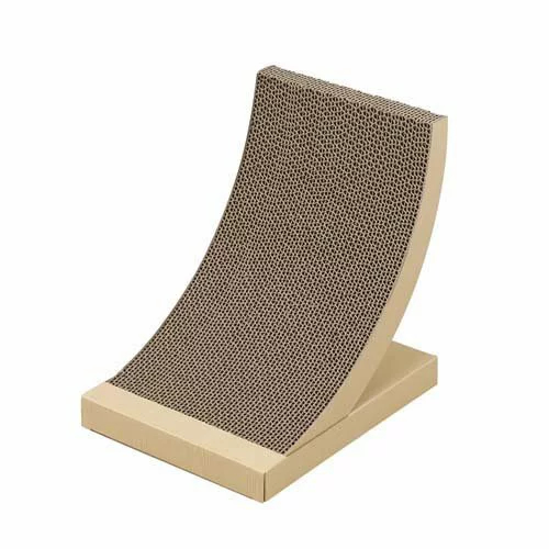 他サイト： アイリスオーヤマ【ペット用品】猫の爪とぎ アーチタイプ ナチュラル P-NTA-240R ダストレス加工 I-496757665の商品画像