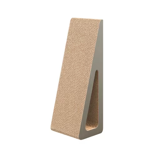 他サイト： アイリスオーヤマ【ペット用品】モチーフ爪とぎ スタンドタイプ ブラウン P-MTS-65 ベッド形状 2WAY I-496757の商品画像