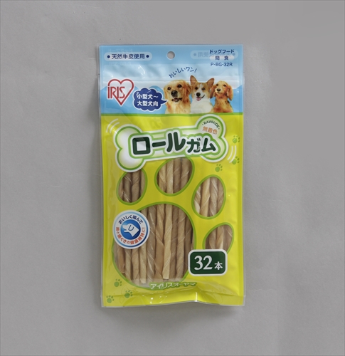 他サイト： アイリスオーヤマ【ペット用品】 ロールガム 32本 I-4967576136990の商品画像