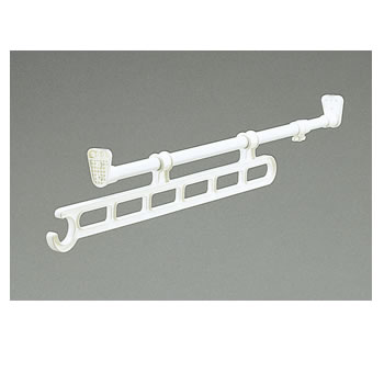 他サイト： アイリスオーヤマ【IRIS】押し入れスライドハンガー 衣類ハンガー ホワイト RH-65★【RH65】の商品画像