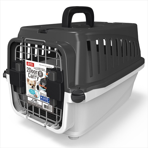 他サイト： マルカン【ペット用品】 2ドアキャリーS黒 P-4906456567868★【DA-012】の商品画像