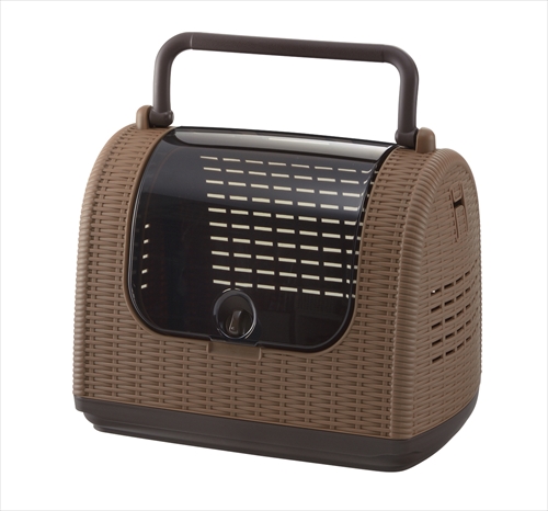 他サイト： リッチェル【ペット用品】 ラタンキャリー茶 P-4945680566629の商品画像