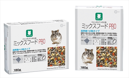 他サイト： マルカン【ペット用品】 ジャンガリアンのミックスフードPRO180g P-4906456548782の商品画像