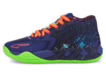 バスケットシューズ バッシュ ラメロボール プーマ Puma Galaxcy