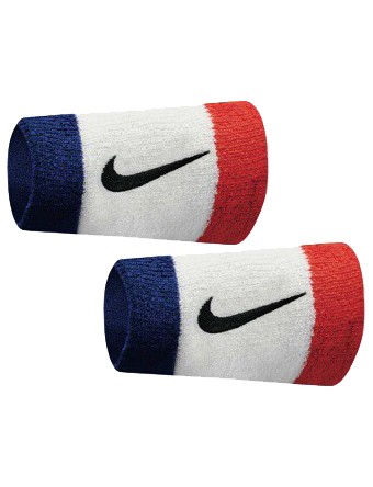 バスケットリストバンド ナイキ Nike Nike Swoosh Double Wude Wristband Wht Reの通販はau Pay マーケット アルティメットコレクション