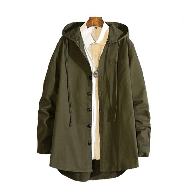 シャツメンズ ライトアウター ショート丈 メンズ ジャケット