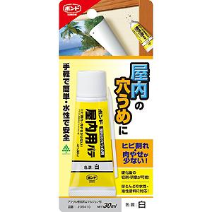 他サイト： コニシ ボンド 屋内の穴うめ用 屋内用パテ 白 30ml #05410の商品画像