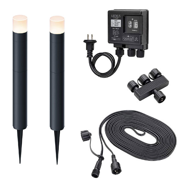 他サイト： タカショー ローボルト ひかりノベーション 間のひかり 基本セット LGL-LH04Pの商品画像