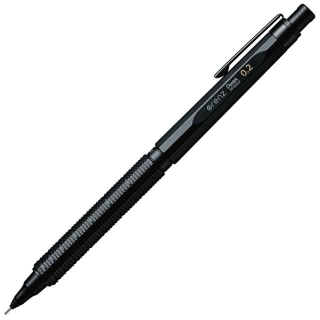 他サイト： 【メール便送料無料】pentel ぺんてる オレンズネロ シャープペンシル 芯径0.2 ブラック orenznero PP300の商品画像