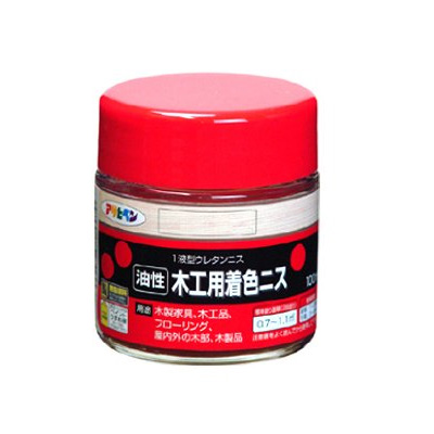 他サイト： アサヒペン 木工用着色ニス 100mlの商品画像