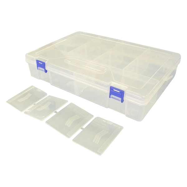 他サイト： リングスター スーパークラブ パーツケース クリア 10コマタイプ RP-300の商品画像