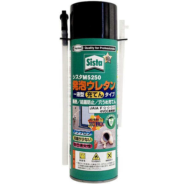 他サイト： ヘンケルジャパン Sista 発泡ウレタン 1液タイプ M5250 500g SUM-525の商品画像