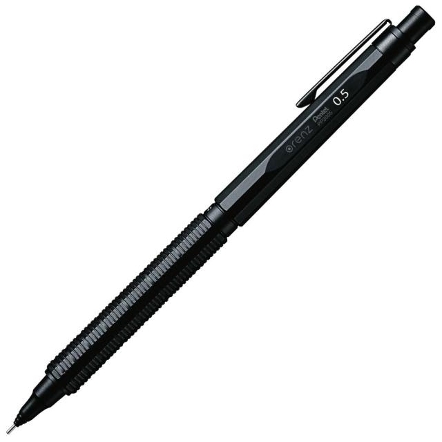 他サイト： 【メール便送料無料】pentel ぺんてる オレンズネロ シャープペンシル 芯径0.5 ブラック orenznero PP300の商品画像