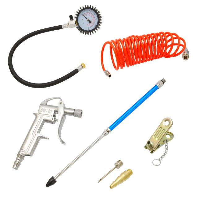 他サイト： TAKAGI 高儀 EARTH MAN エアーツールキット 7pcs ATL-700の商品画像