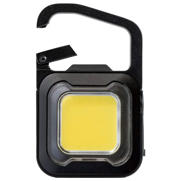 他サイト： 【メール便送料無料】musashi ムサシ 充電式スーパーフラッシュライト 6W ブラック 小型 COB-WL005BK 600の商品画像