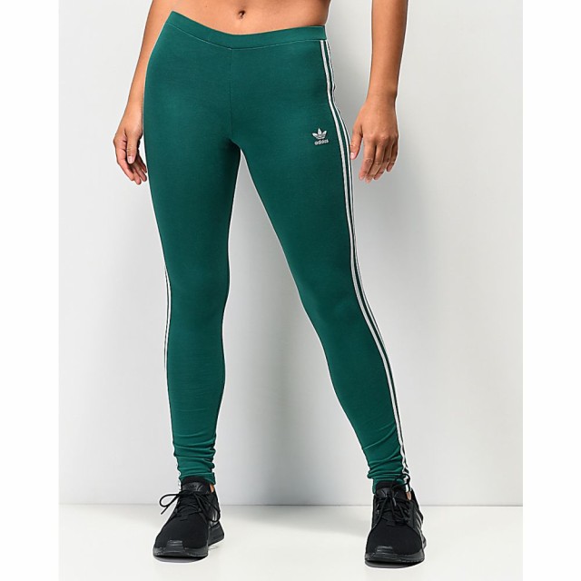 adidas green tights