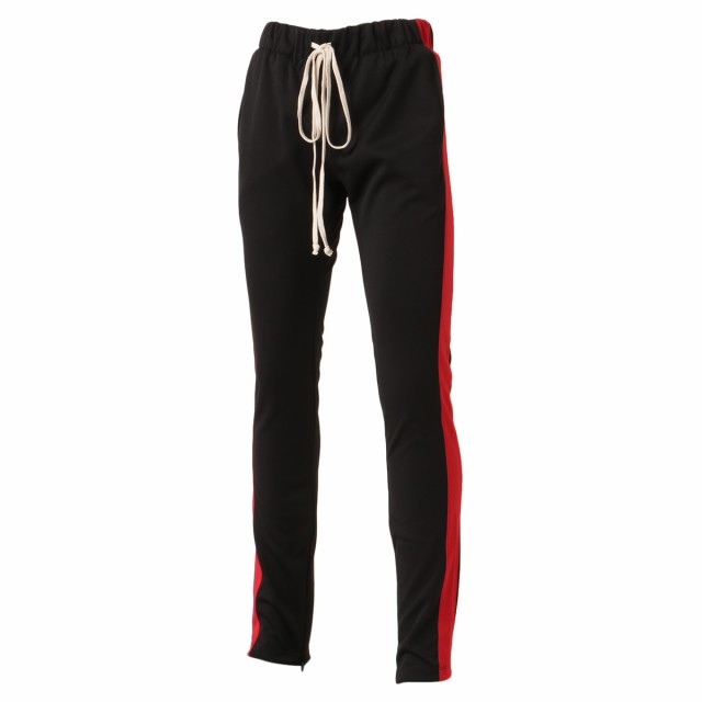 black and red eptm track pants