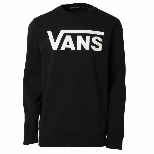 即納 ヴァンズ Vans メンズ スウェット トレーナー トップス Mn Vans Classic Crew Black White ロゴ クルーネックの通販はau Pay マーケット フェルマート