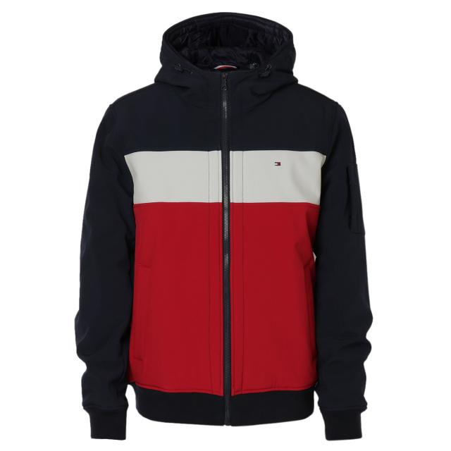 即納 トミー ヒルフィガー Tommy Hilfiger メンズ ブルゾン アウター Softshell Hoodybomber Jacket 158ap223 Navy White Red 中綿 フの通販はau Pay マーケット フェルマート