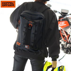 他サイト： DOPPELGANGER バイク用 バッグ バックパック 2ルーム仕様 モトバックパック ヘルメットバッグ ヘルメットストレージの商品画像